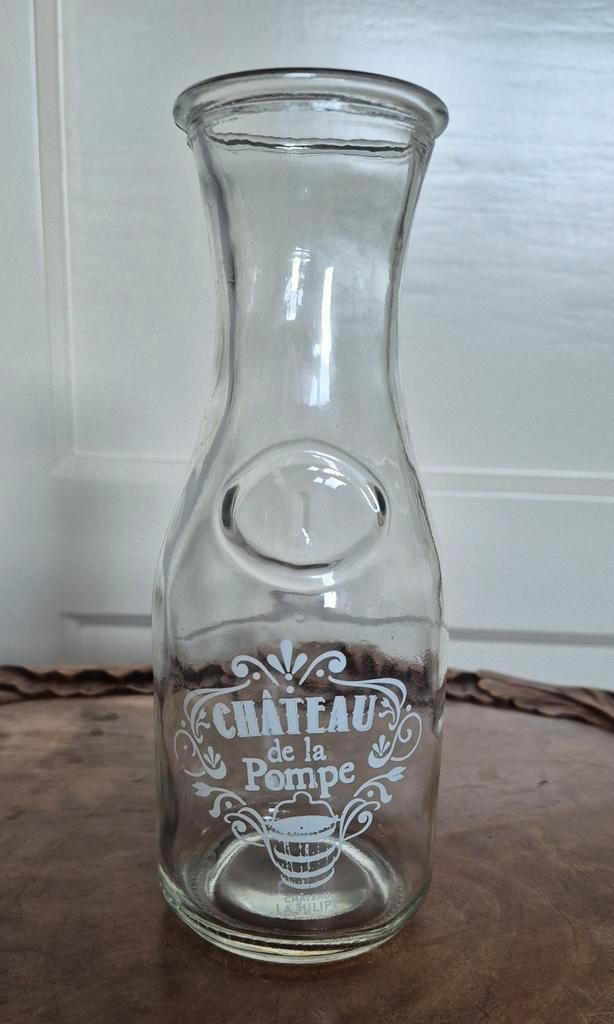 Karaf van glas klein formaat 20cm hoog, Huis en Inrichting, Keuken | Servies, Zo goed als nieuw, Overige typen, Ophalen