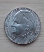 Zilveren Herdenkingsmedaille Paus Johannes Paulus II Polen, Ophalen of Verzenden, Koning Willem III