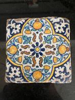 Oude decoratieve tegel, Ophalen of Verzenden