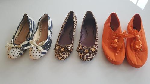 3 paar ballerina's euro 10,00, Kleding | Dames, Schoenen, Zo goed als nieuw, Ballerina's, Overige kleuren, Ophalen