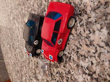 2 CARRERA SERVO BMW'S INCL ONDERDELEN.  beschikbaar voor biedingen