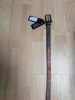 Post & co riem nieuw, Minder dan 3 cm, 80 tot 90 cm, Bruin, Echt leder