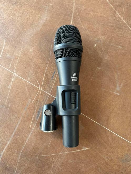 Devine DM20 dynamische microfoon, Muziek en Instrumenten, Microfoons, Zo goed als nieuw, Ophalen