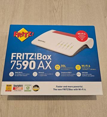 Fritzbox 7590AX - Nieuw in doos! beschikbaar voor biedingen