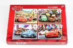cars puzzels 4 in 1, Ophalen of Verzenden, 10 tot 50 stukjes, Gebruikt, 4 tot 6 jaar