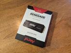 Kingston Renegade Fury 2TB SSD + Heat Sink (PC/PS5) (SEALED), Computers en Software, Harde schijven, Intern, Kingston, SSD, Nieuw