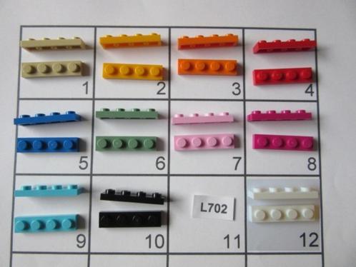 L702 LEGO NIEUW BOUW PLAAT 1x4 DIVERSE KLEUREN LEGO ID 3710, Kinderen en Baby's, Speelgoed | Duplo en Lego, Nieuw, Lego, Losse stenen