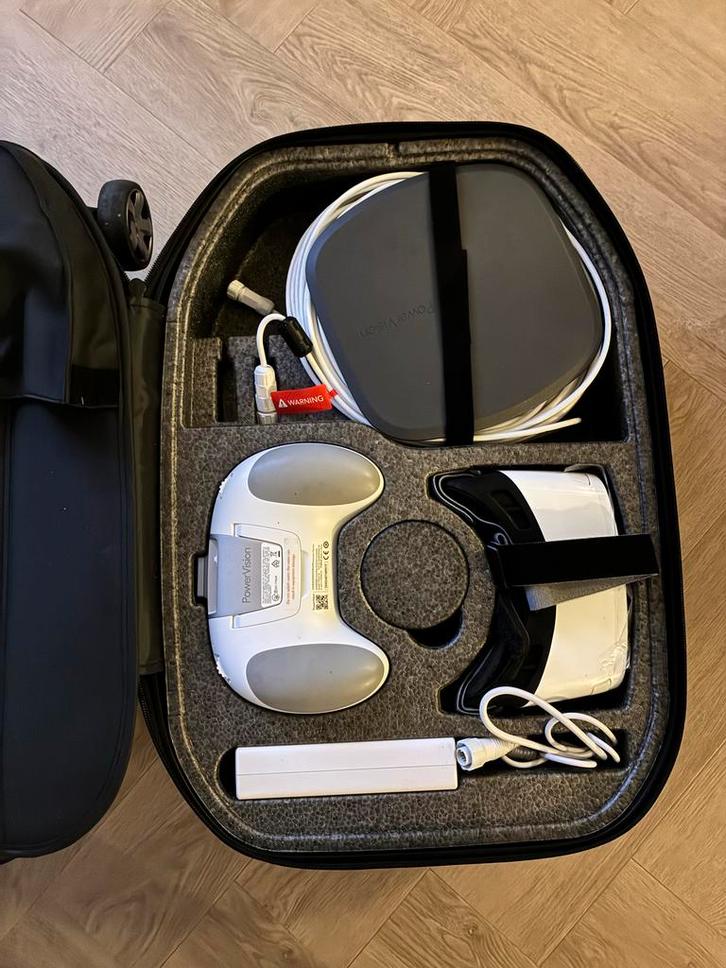 PowerVision PowerRay Onderwater Drone - Compleet in Koffer, Audio, Tv en Foto, Drones, Gebruikt, Drone met camera, Ophalen of Verzenden