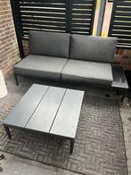 Tuinset, Tuin en Terras, Gebruikt, Bank, Aluminium, Tuinset