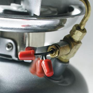 Brandstof lekkage aan uw Coleman benzine brander?? beschikbaar voor biedingen