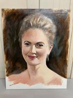 Schilderij portret vrouw Oscar van Garderen, Ophalen of Verzenden