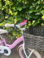 Meisjesfiets roze, Ophalen, Gebruikt, Minder dan 16 inch