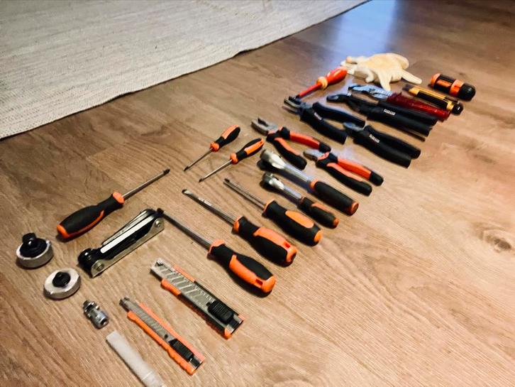 Complete Gereedschapset - Starter/Hobby, Doe-het-zelf en Verbouw, Gereedschap | Handgereedschap, Zo goed als nieuw, Ophalen of Verzenden