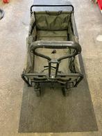 Bolderkar, opvouwbaar, legergroen., Ophalen of Verzenden, Gebruikt, Overige typen