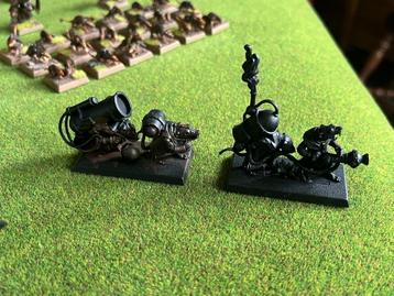 Skaven Warpfire Thrower en Skaven Poisoned Wind Mortar - WH beschikbaar voor biedingen