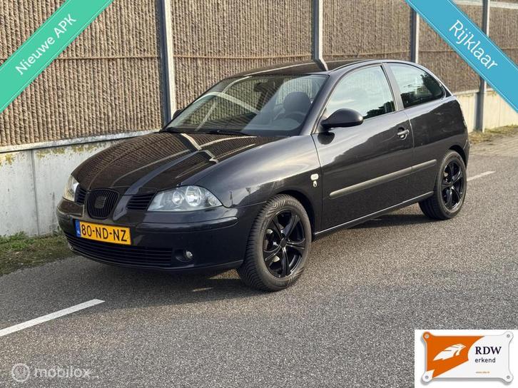 Seat Ibiza 1.4-16V Sport NAP/NWE APK/BEURTJE GEHAD/LM VELGEN, Auto's, Seat, Bedrijf, Te koop, Ibiza, ABS, Airbags, Airconditioning