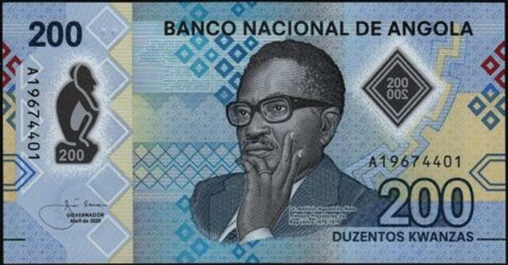 Angola bankbiljet 200 Kwanzas Polymeer 2020, Pick New UNC, Postzegels en Munten, Bankbiljetten | Afrika, Los biljet, Overige landen