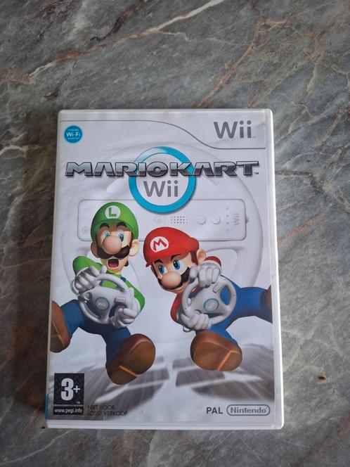 Mario Kart Wii - Compleet met Boekjes!, Spelcomputers en Games, Games | Nintendo Wii, Gebruikt, Racen en Vliegen, 3 spelers of meer