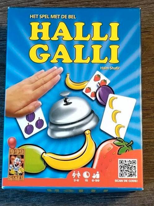 Halli Galli - Het spel met de bel! Zo goed als nieuw, Hobby en Vrije tijd, Gezelschapsspellen | Bordspellen, Zo goed als nieuw