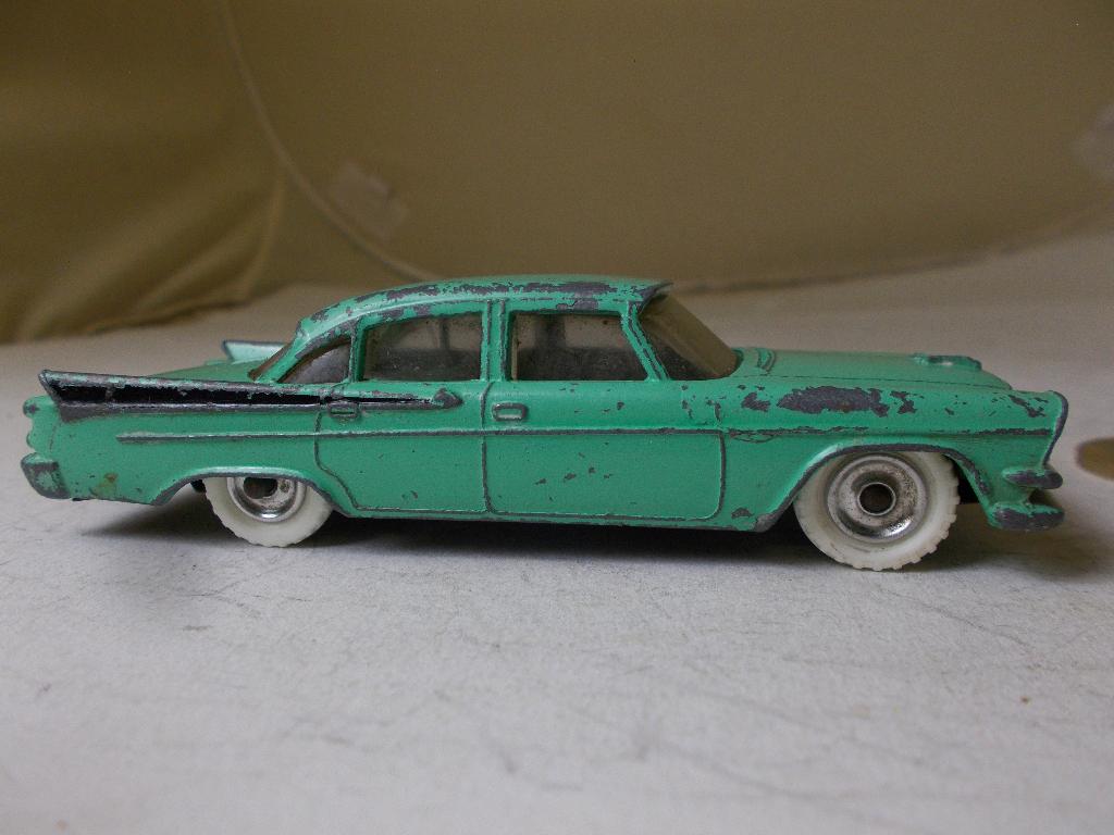 1960 Dinky Toys 191 DODGE ROYAL SEDAN (-B-), Ophalen of Verzenden, Gebruikt, Auto, Dinky Toys