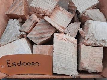 Esdoorn Chunks Rookhout voor uw kamado, bastard  beschikbaar voor biedingen
