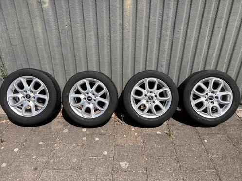 195/55R16 87W Mini Cooper 5x112 velgen met Michelin banden, Auto-onderdelen, Overige Auto-onderdelen, Mini, Ophalen