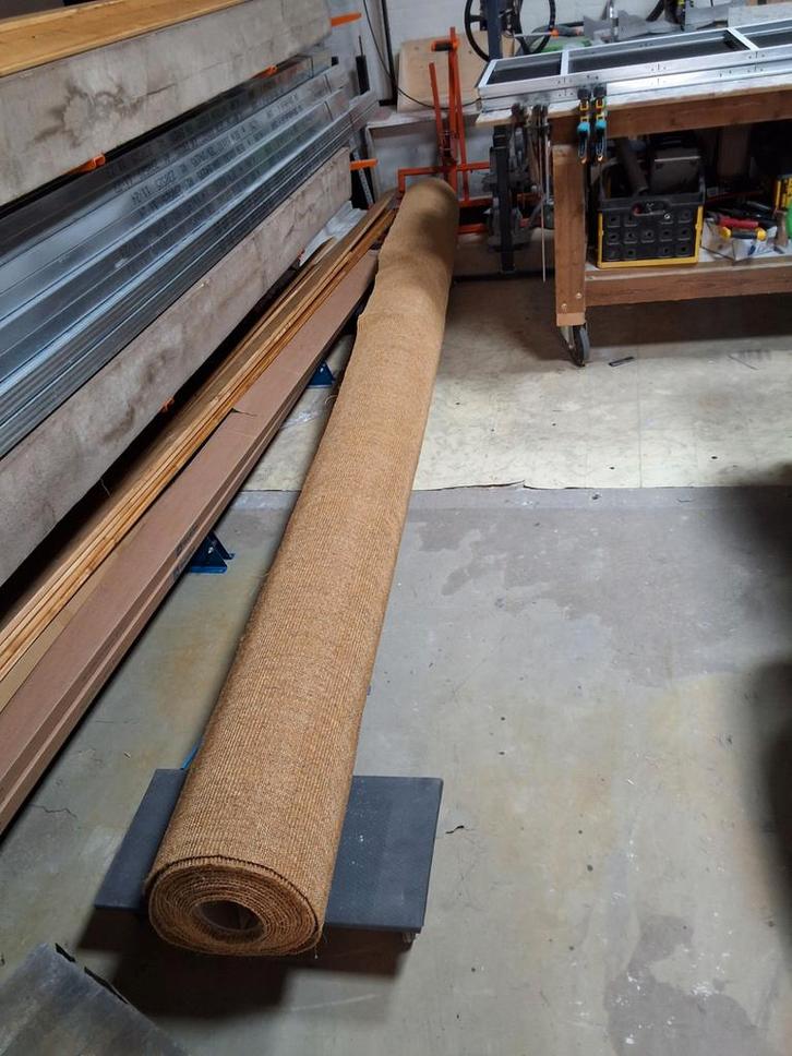 Tapijt - 4 meter lang, Huis en Inrichting, Stoffering | Tapijten en Kleden, Zo goed als nieuw, 200 cm of meer, Rechthoekig, Overige kleuren