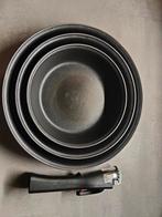 Koekenpannenset, Ophalen, Gebruikt, Overige materialen, Pannenset