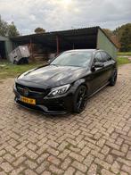 C63 4.0 v8  brabus 650 uitv 2015  115.000 km inruil mogelijk, Auto's, Mercedes-Benz, Achterwielaandrijving, Zwart, Leder, Bedrijf