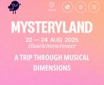 2 zaterdag mysteryland tickets, Tickets en Kaartjes, Twee personen, Meerdaags