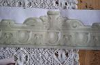 Antieke behangrand met fries, ornament, zacht groene tinten, Antiek en Kunst, Ophalen of Verzenden