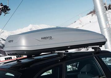 Te Huur Hapro Traxer 8.6 Dakkoffer/ Skibox 530L + Dakdragers beschikbaar voor biedingen