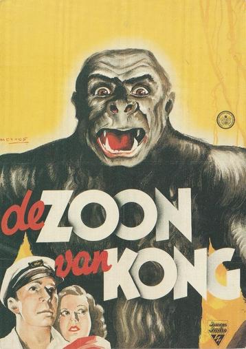 KAART VAN AFFISCHE THE ZOON VAN KONG JAREN90 ZEER MOOI KG841 beschikbaar voor biedingen