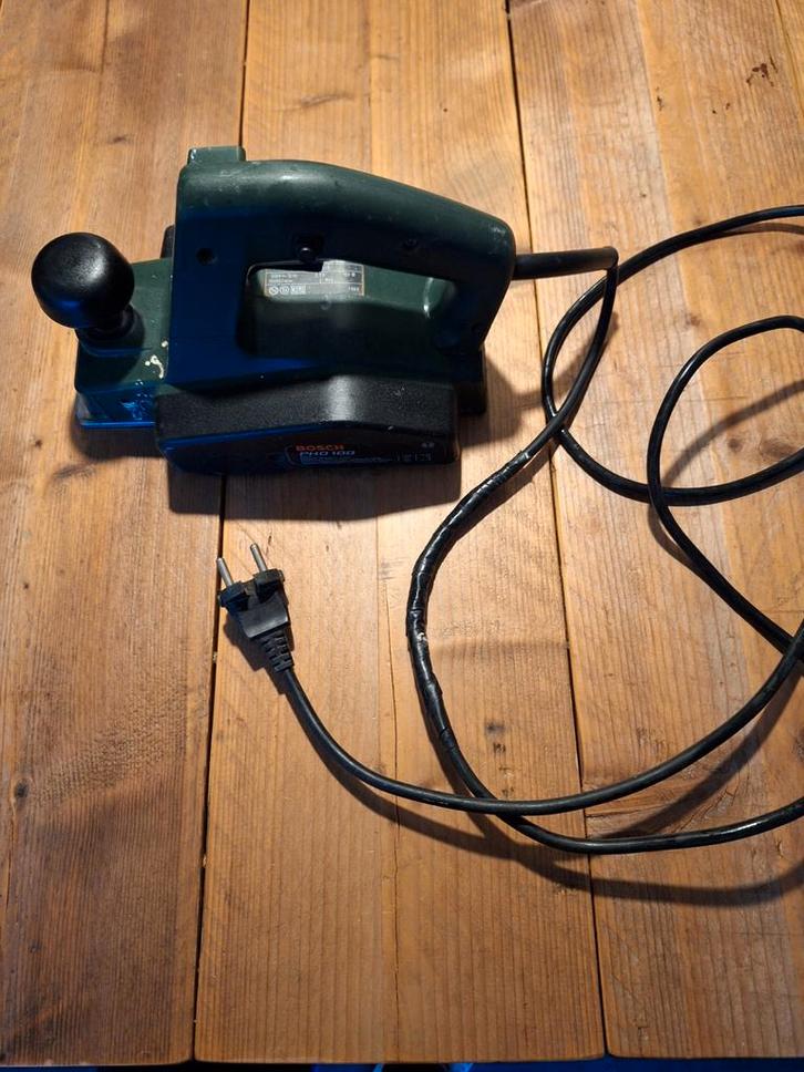 Bosch PHO 100 elektrische schaafmachine, Doe-het-zelf en Verbouw, Gereedschap | Handgereedschap, Gebruikt, Ophalen