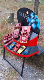 Complete Ferrari Shell Classico auto collectie met display., Auto, ., Ophalen of Verzenden, Zo goed als nieuw