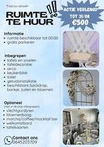 TE HUUR:Feestruimte in Nieuw Vennep - maximaal 50 personen, Ophalen, Zo goed als nieuw