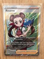 Trainer Roxanne Supporter, Hobby en Vrije tijd, Verzamelkaartspellen | Pokémon, Ophalen of Verzenden, Losse kaart, Zo goed als nieuw