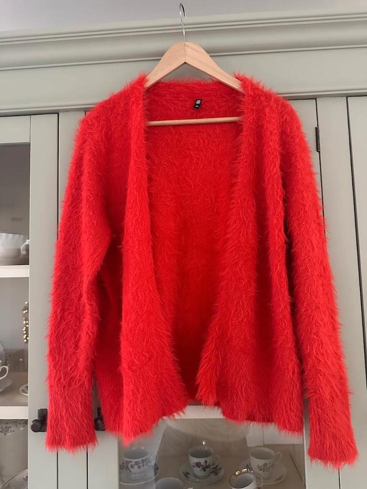 Vest Rood Hema maat M zgan, Kleding | Dames, Truien en Vesten, Zo goed als nieuw, Maat 38/40 (M), Rood, Ophalen of Verzenden