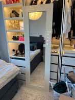 Spiegel, Huis en Inrichting, Woonaccessoires | Spiegels, Ophalen, Gebruikt, 75 tot 100 cm, 150 tot 200 cm