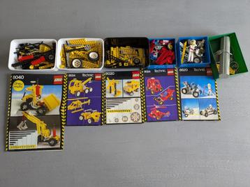 LEGO Technic pakket: 8020, 8024, 8034, 8040, 8620, 8700 beschikbaar voor biedingen