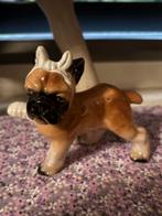 Vintage Hondje met Verband, Jaren 60/70 Zeldzaam Beeldje, Ophalen of Verzenden