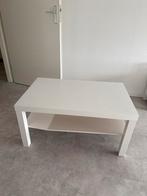 Witte Ikea Salontafel - Beschadigde Plank, Huis en Inrichting, Tafels | Salontafels, Kunststof, Gebruikt, Minder dan 50 cm, Rechthoekig