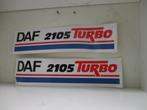 Daf 2105 Turbo Stickers 2x, Verzamelen, Stickers, Merk, Zo goed als nieuw, Verzenden