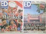 Kampioensjaar 2024-2025 PSV - in twee historische kranten, Verzenden, Zo goed als nieuw, PSV, Boek of Tijdschrift