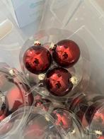 Rode kerstballen Bordeaux, Diversen, Kerst, Ophalen of Verzenden