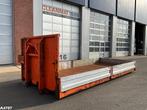 Container flatbed met zijborden, Overige merken, Overige brandstoffen, Te koop, BTW verrekenbaar