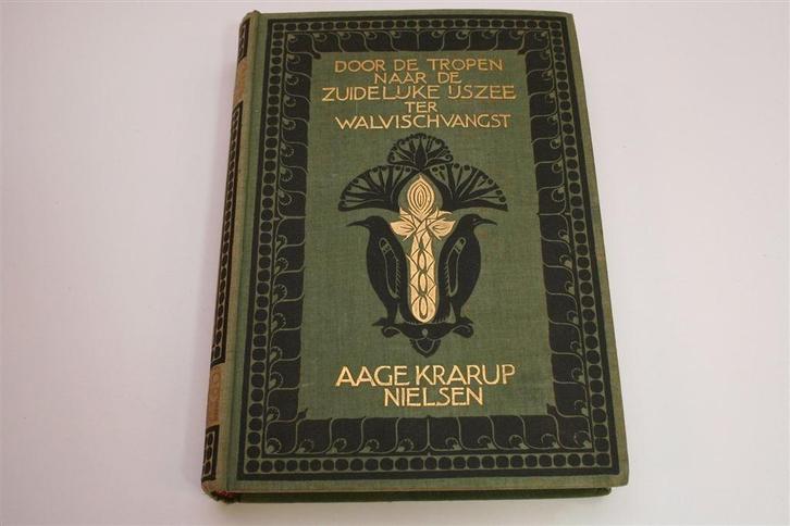 Walvischvangst in de IJszee [1922] — Met Veel Platen, Antiek en Kunst, Antiek | Boeken en Bijbels, Ophalen of Verzenden
