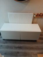 GATIS Besta Ikea tv meubel dressoir hoogglans met glasplaat, Huis en Inrichting, Kasten | Televisiemeubels, Verzenden, 150 tot 200 cm