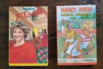 Drie meidenpockets Nancy Drew (deel 2 en 7) en Popblad Flash, Ophalen of Verzenden