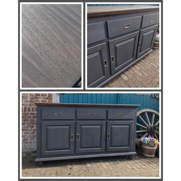 NIEUW! Tv meubel dressoir donker antraciet  beschikbaar voor biedingen